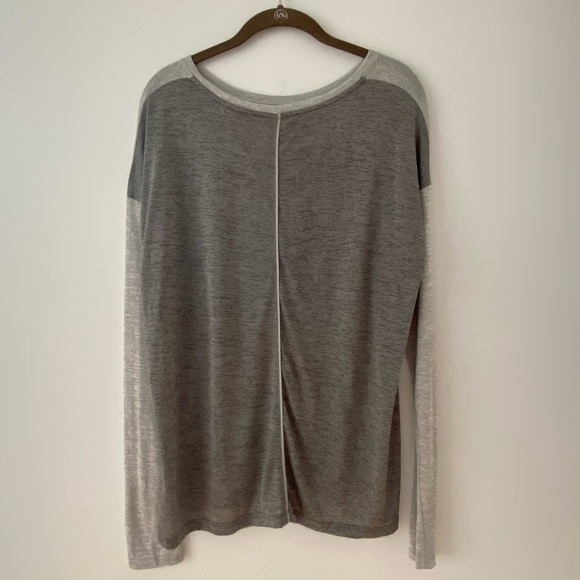 Vince Colorblock Long Sleeve Tee - Picture 2 of 2